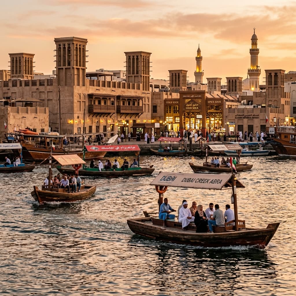 Dubai Old Town & Creek Walking Tour