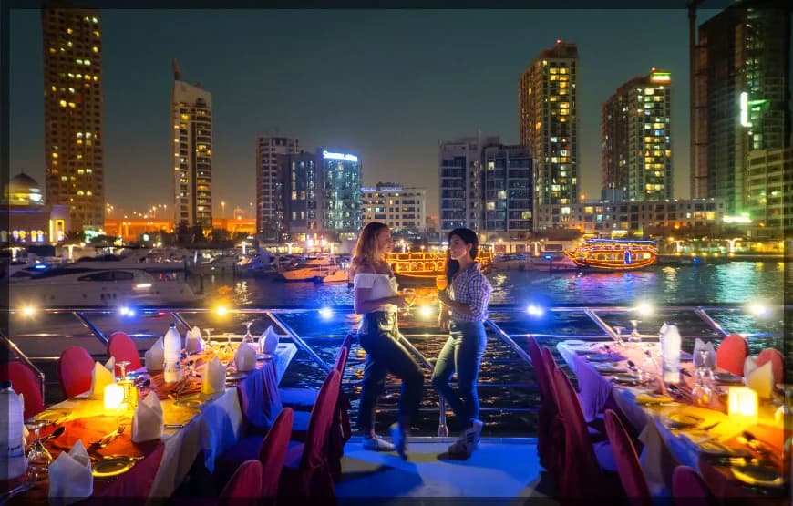 Dhow Cruise Dinner — Dubai Marina