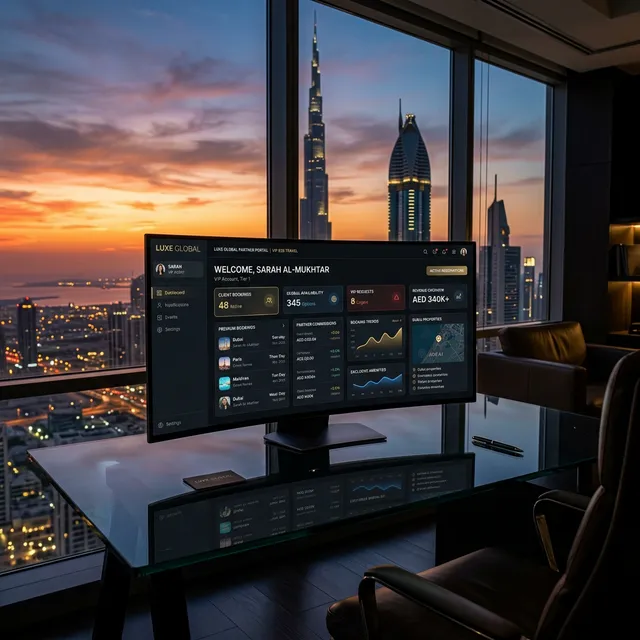 B2B Travel Partner Dashboard